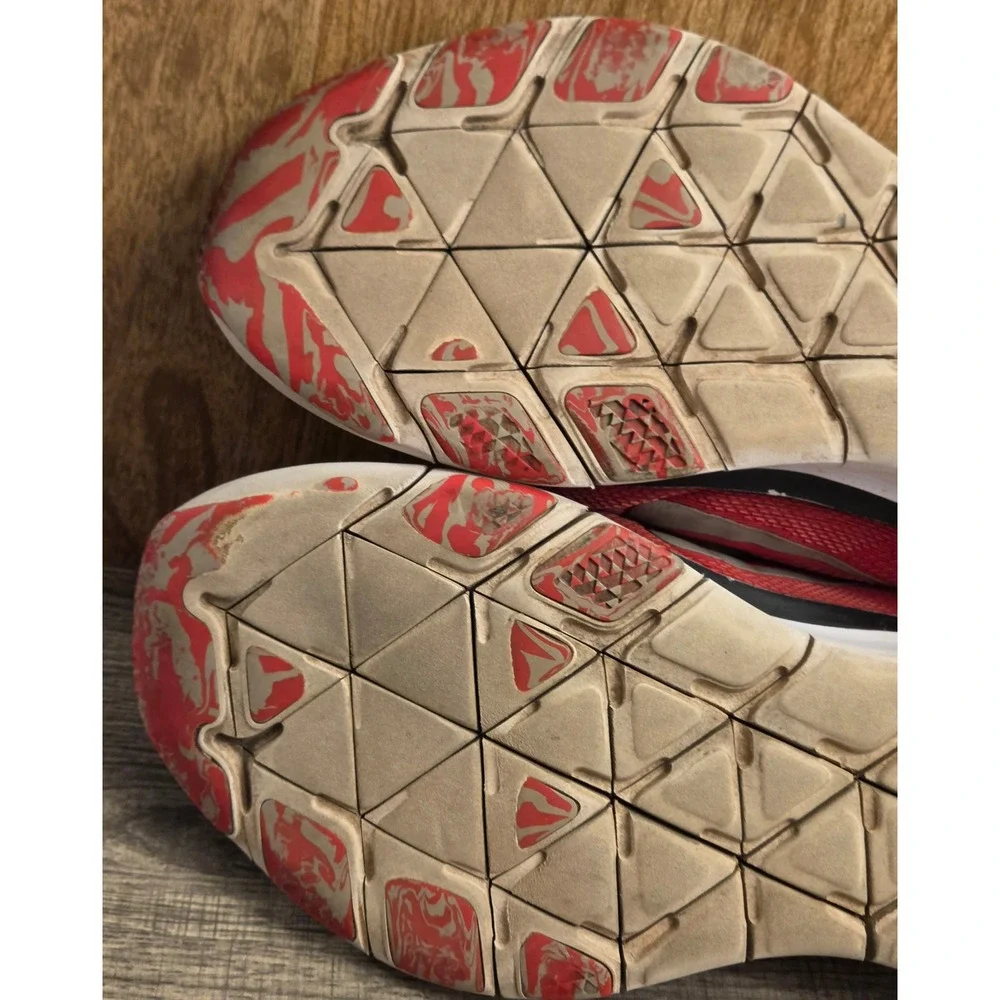 Nike Free Trainer V7 Ohio State Buckeyes Shoes Mens 13 Red Gray White